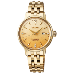 Seiko SRE018J1 Női Karóra - Presage Eggnog Diamond Set Cocktail Time