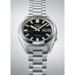 Seiko SRPK89K1 Férfi Karóra - 5 Sports SNXS Deep Black Wash Classic Sports