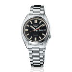 Seiko SRPK89K1 Férfi Karóra - 5 Sports SNXS Deep Black Wash Classic Sports