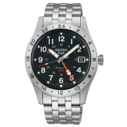 Seiko SSK023K1 Férfi Karóra - 5 Sports Field Deploy Mechanical GMT