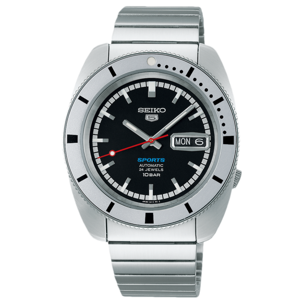 Seiko SRPL05K1 Férfi Karóra - 5 Sports SKX Pepper Black 1968 Recreation Limited Edition - ora-bolt.hu