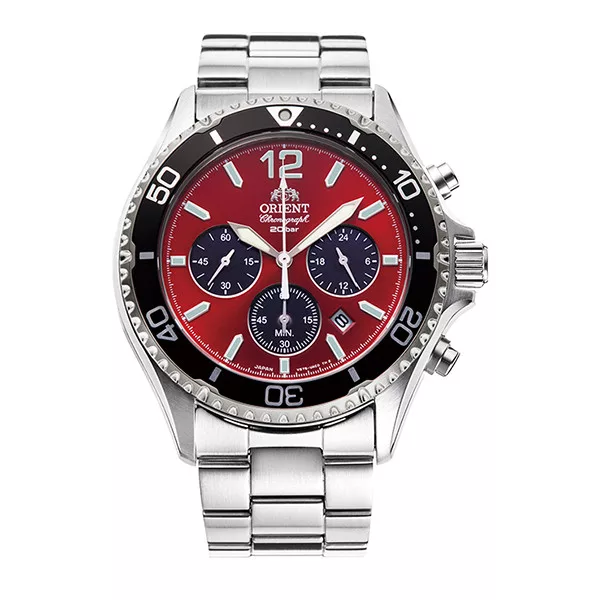 Orient RATX0207R10B Férfi Karóra – Mako Solar Chronograph RATX0207R 42,8 mm - ora-bolt.hu