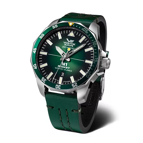 Vostok Europe 225A710-L Férfi Karóra – N1 Rocket 46 mm - ora-bolt.hu