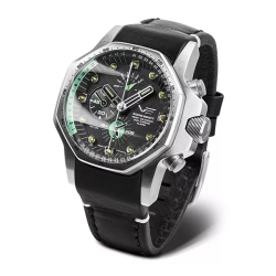Vostok Europe 640A695-SBLK Férfi Karóra – Atomic Age Multi 48 mm