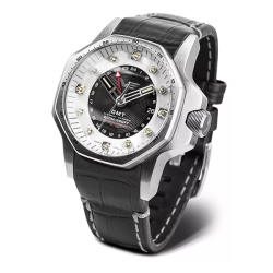 Vostok Europe 640A702-SBLK Férfi Karóra – Atomic Age GMT 48 mm