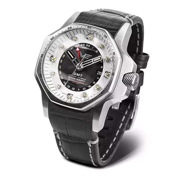 Vostok Europe 640A702-SBLK Férfi Karóra – Atomic Age GMT 48 mm - ora-bolt.hu