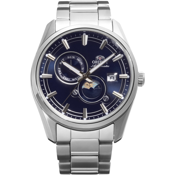 Orient RA-AK0315L30B Férfi Karóra - Contemporary Stretto Sun & Moon Automatic - ora-bolt.hu