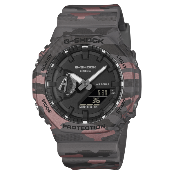 Casio GA-2100CM-8AER Férfi Karóra - G-Shock Camouflage - ora-bolt.hu