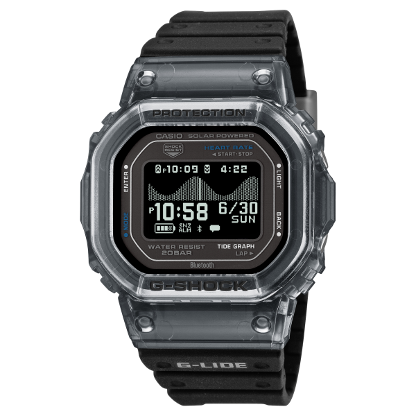 Casio GBX-H5600-1ER Unisex Karóra - G-Shock G-Lide Bluetooth Solar - ora-bolt.hu