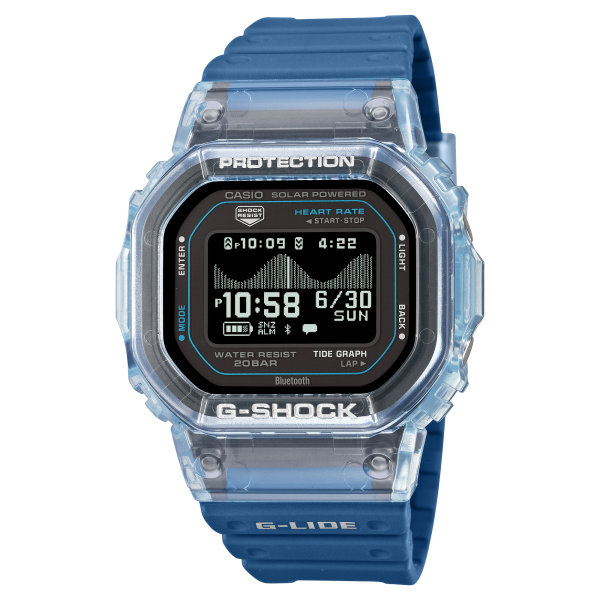 Casio GBX-H5600-2ER Unisex Karóra - G-Shock G-Lide Bluetooth Solar - ora-bolt.hu