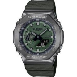 Casio GM-2100B-3AER Férfi Karóra - G-Shock CasiOak Metal Covered