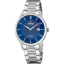 Festina F20067/4 Férfi Karóra - Swiss Made Classic 40mm