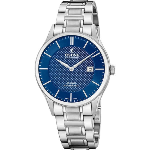 Festina F20067/4 Férfi Karóra - Swiss Made Classic 40mm - ora-bolt.hu