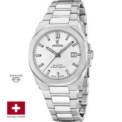 Festina F20100/1 Férfi Karóra - Swiss Made Classic 39mm