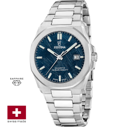 Festina F20100/4 Férfi Karóra - Swiss Made Classic 39mm