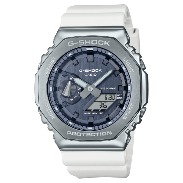 Casio GM-2100WS-7A Unisex Karóra - G-Shock CasiOak Metal Covered Seasonal Collection - ora-bolt.hu