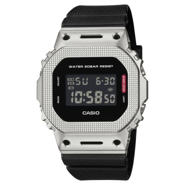 Casio GM-5600M-1ER Férfi Karóra - G-Shock G-Steel Metal Covered - ora-bolt.hu