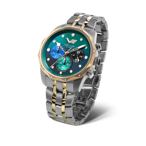 Vostok Europe 125E752-B Női Karóra - Vilnelė Chronograph 39mm - ora-bolt.hu