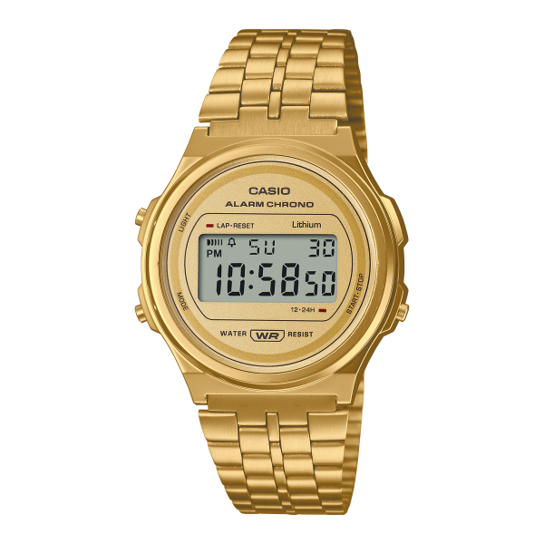 Casio A171WEG-9AEF Unisex Karóra - Vintage 37,7mm - ora-bolt.hu