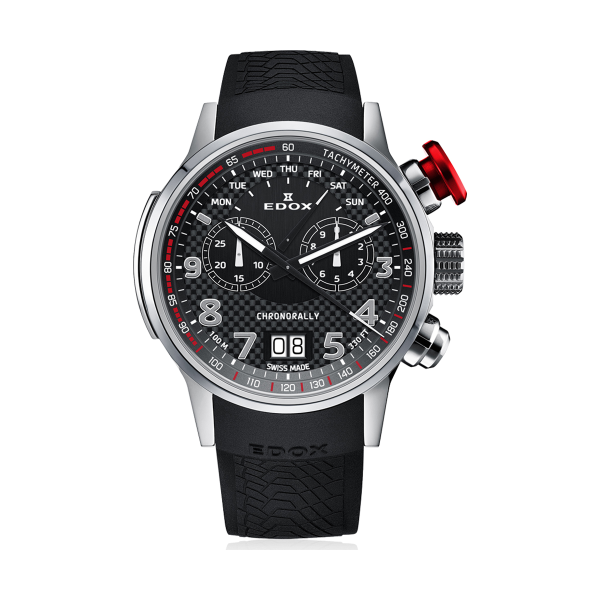 Edox 38001 TIN NRO3 Férfi Karóra - Chronorally 48 mm - ora-bolt.hu