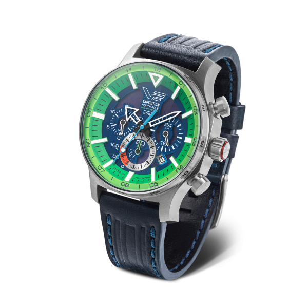 Vostok Europe 595A733 Férfi Karóra - Expedition North Pole Solar Lucfenyő 47 mm - ora-bolt.hu