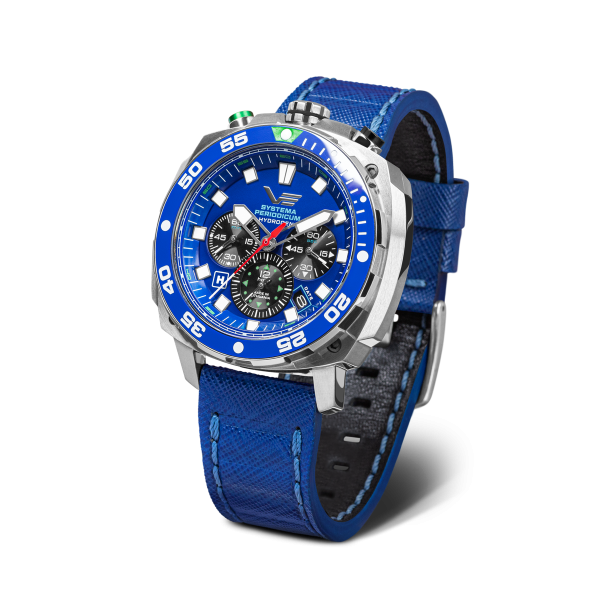 Vostok Europe 650A720 Férfi Karóra - Systema Periodicum Hydrogen 46 mm - ora-bolt.hu