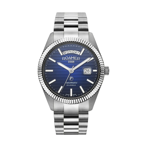 Roamer 981666 41 45 50 Férfi Karóra - Primeline Daydate II 42 mm - ora-bolt.hu