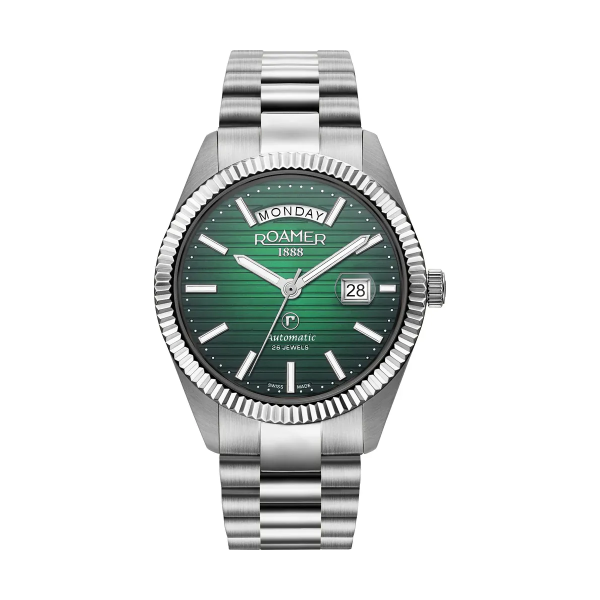 Roamer 981666 41 75 50 Férfi Karóra - Primeline Daydate II 42 mm - ora-bolt.hu