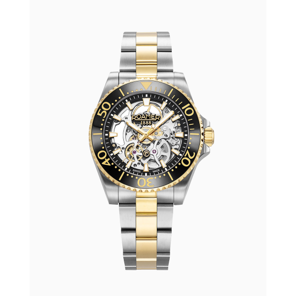 Roamer 986984 47 85 21 Férfi Karóra - Premier Skeleton 42 mm - ora-bolt.hu