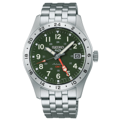 Seiko HDB001K1 Férfi Karóra - 5 Sports Field GMT 39.4mm