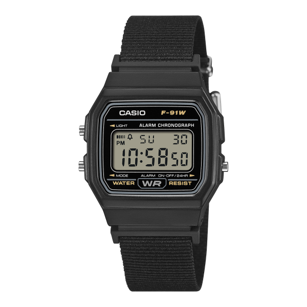 Casio F-91WF-1AEF Unisex Karóra - Collection F-91WF 35,2mm - ora-bolt.hu