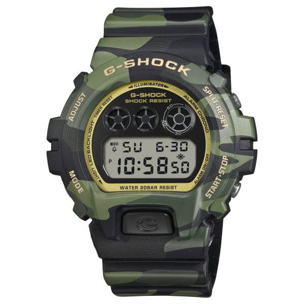 Casio DW-6900CMG-3ER Férfi Karóra - G-Shock Camo 50 mm - ora-bolt.hu