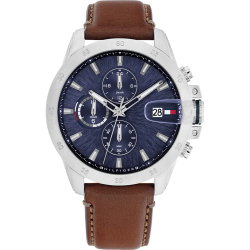 Tommy Hilfiger TH1792195 Férfi Karóra - Dual Time 43 mm