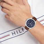 Tommy Hilfiger TH1792195 Férfi Karóra - Dual Time 43 mm
