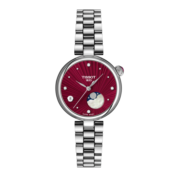 Tissot T152.223.11.426.00 Női Karóra - Desir Moonphase 29,6 mm - ora-bolt.hu