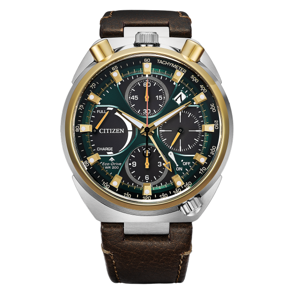 Citizen AV0104-06W Férfi Karóra - Promaster Land Tsuno Chrono Limited Edition 44,5 mm - ora-bolt.hu