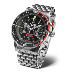 Vostok Europe 511A771-B Férfi Karóra - Batiscafos Chronograph 49,7 mm