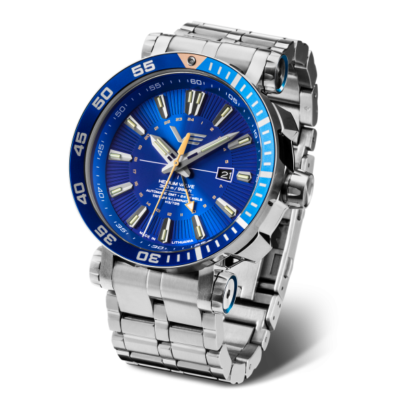 Vostok Europe 575A716-B Férfi Karóra - Energia GMT 48 mm - ora-bolt.hu