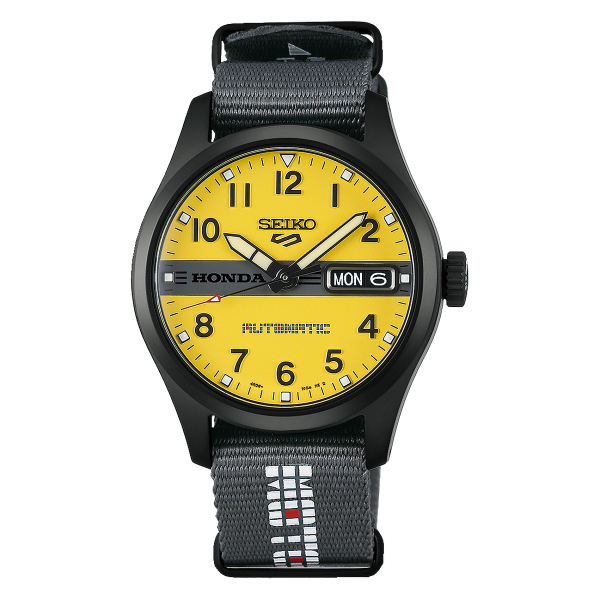 Seiko HDB010K1 Férfi Karóra - 5 Sports Field Honda MOTOCOMPO Limited Edition 36,4 mm - ora-bolt.hu