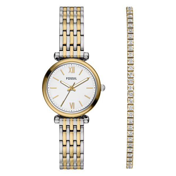 Fossil ES5450SET Női Karóra - Carlie Mini ajándékszett 28 mm - ora-bolt.hu