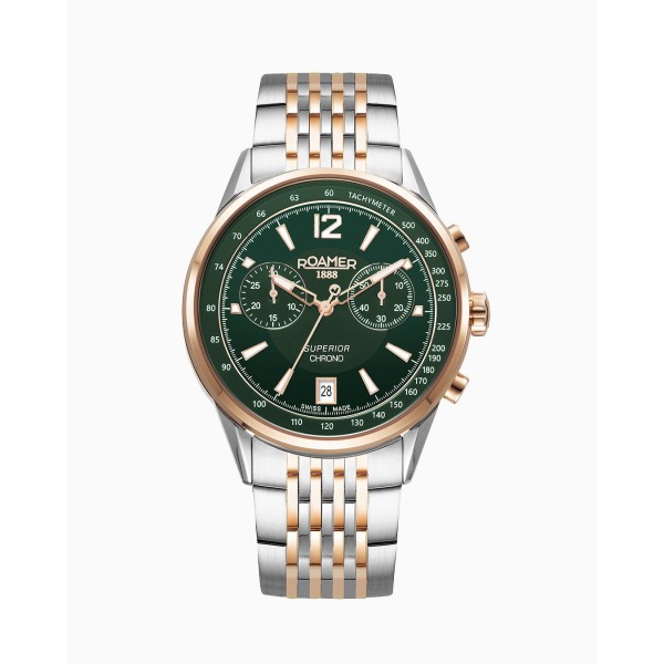 Roamer 508818 49 75 50 Férfi Karóra - Superior Chrono III 44 mm - ora-bolt.hu