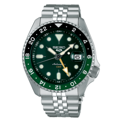 Seiko SSK035K1 Férfi Karóra - 5 Sports GMT