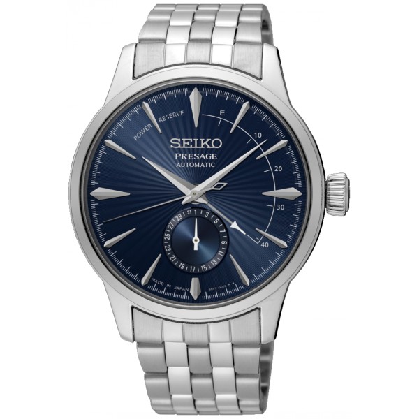 Seiko SSA347J1 Férfi Karóra - Presage Cocktail Time Blue Moon