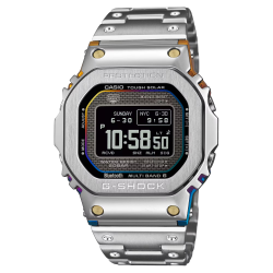 Casio GMW-BZ5000RC-1ER Férfi Karóra - G-Shock Full Metal Solar Bluetooth MIP Display Rainbow