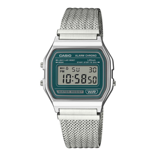 Casio A158WEM-3EF Unisex Karóra - Vintage Mesh - ora-bolt.hu