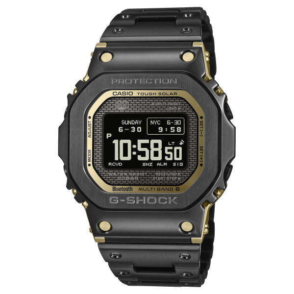 Casio GMW-BZ5000BD-1ER Férfi Karóra - G-Shock Full Metal Solar Bluetooth MIP Display - ora-bolt.hu