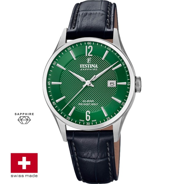 Festina F20007/7 Férfi karóra – SWISS Classic 40.00 mm - ora-bolt.hu