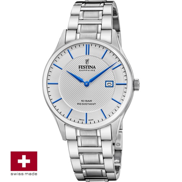 Festina F20067/3 Férfi karóra – SWISS Classic 40.00 mm - ora-bolt.hu