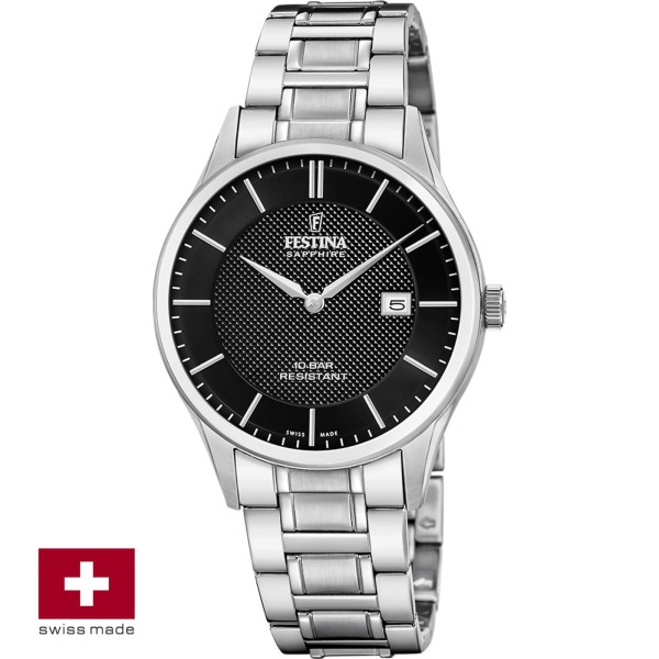 Festina F20067/6 Férfi karóra – SWISS Classic 40.00 mm - ora-bolt.hu