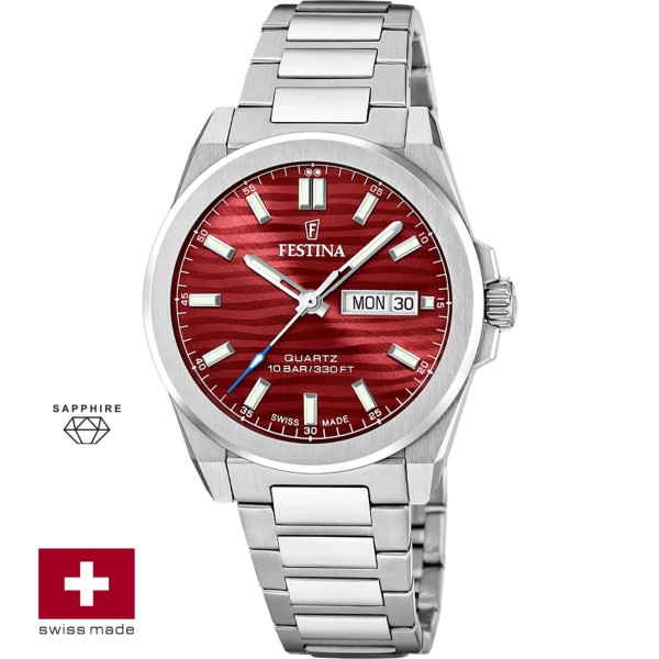 Festina F20073/6 Férfi karóra – SWISS Classic 39.80 mm - ora-bolt.hu